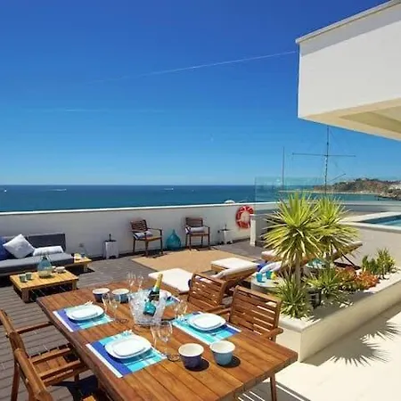 Dior View - Luxury Beachfront With Rooftop Pool Prázdninový dům Albufeira
